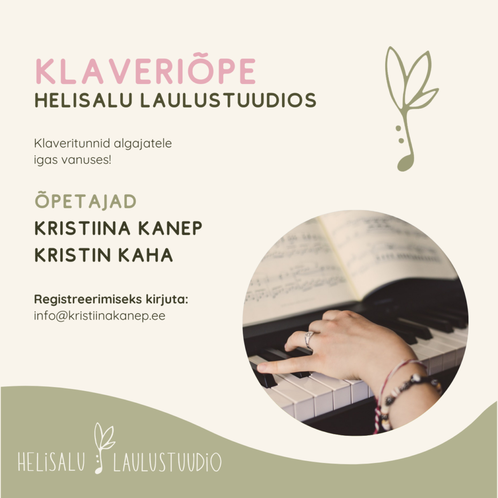 Klaveriõpe Viljandis